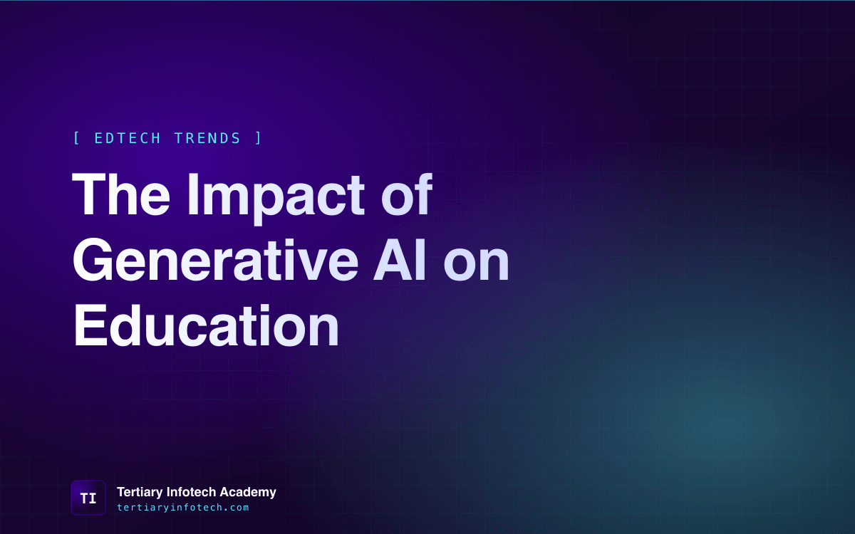The Impact of Generative AI on Education