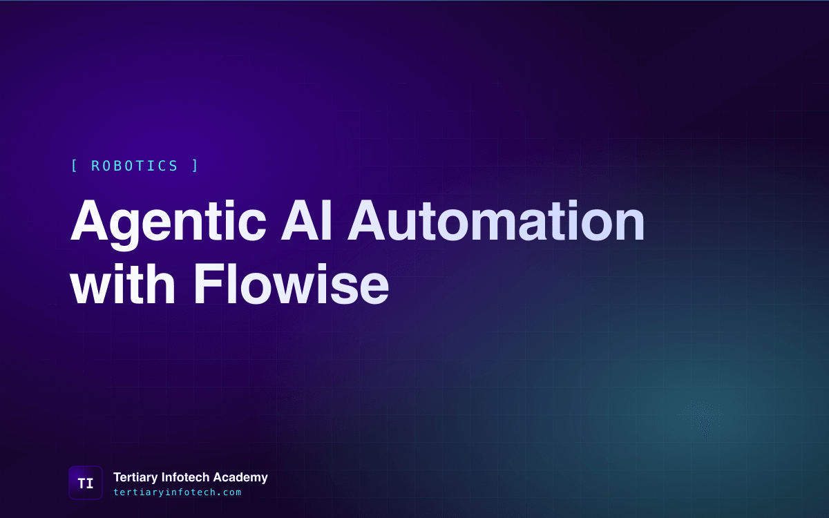 Agentic AI Automation with Flowise