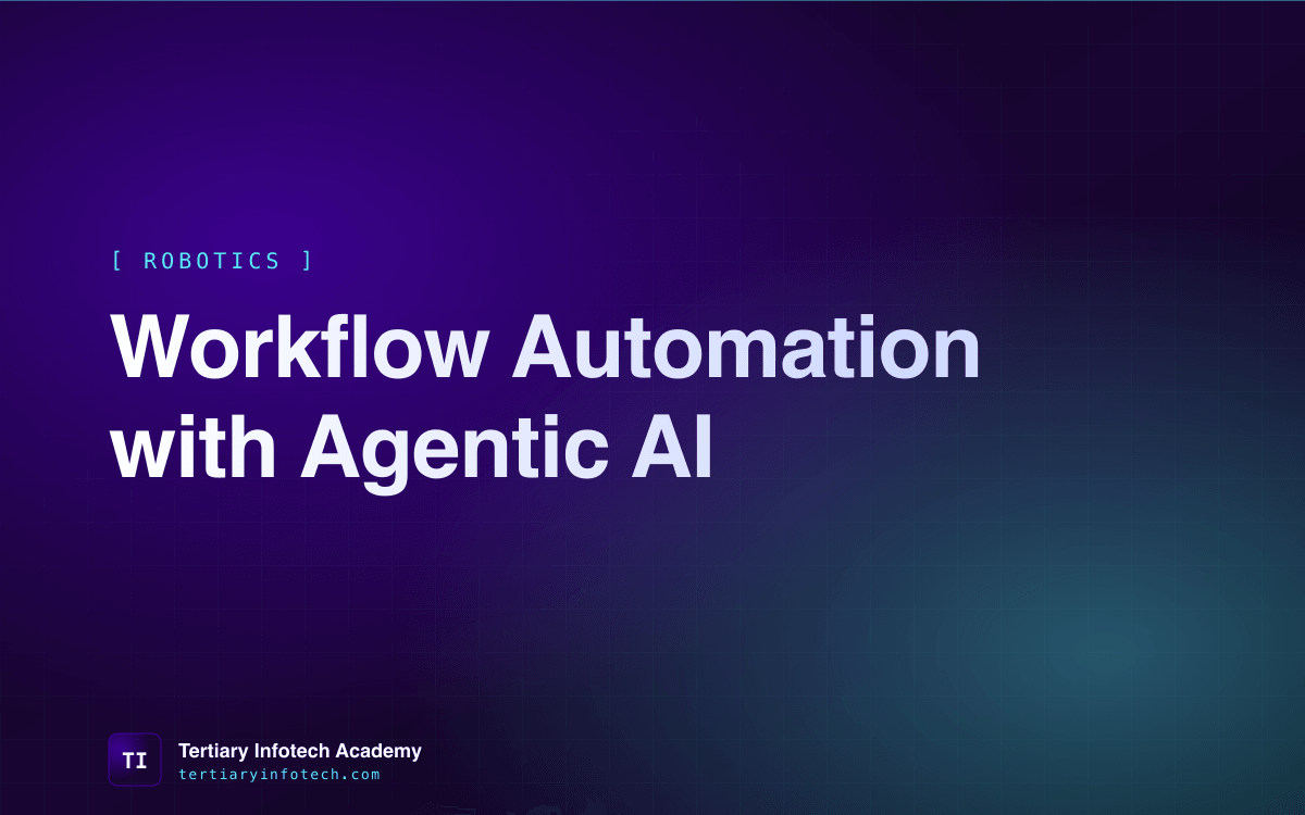 Workflow Automation with Agentic AI