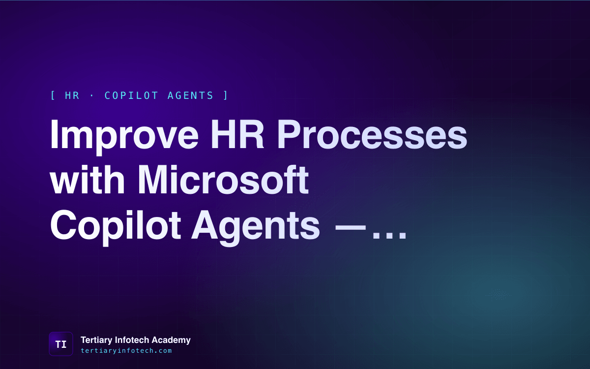 Improve HR Processes with Microsoft Copilot Agents — Singapore 2026