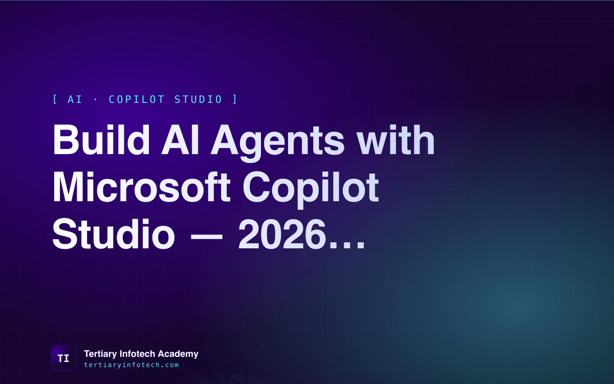 Build AI Agents with Microsoft Copilot Studio — 2026 Walkthrough