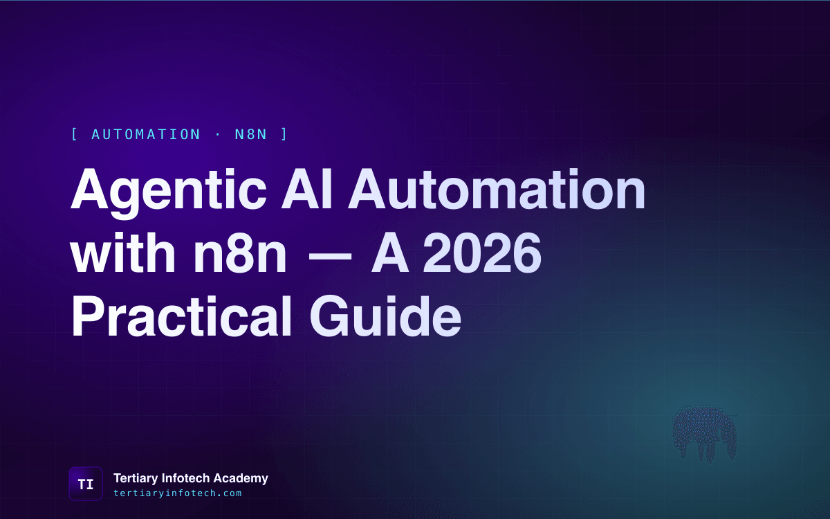 Agentic AI Automation with n8n — A 2026 Practical Guide