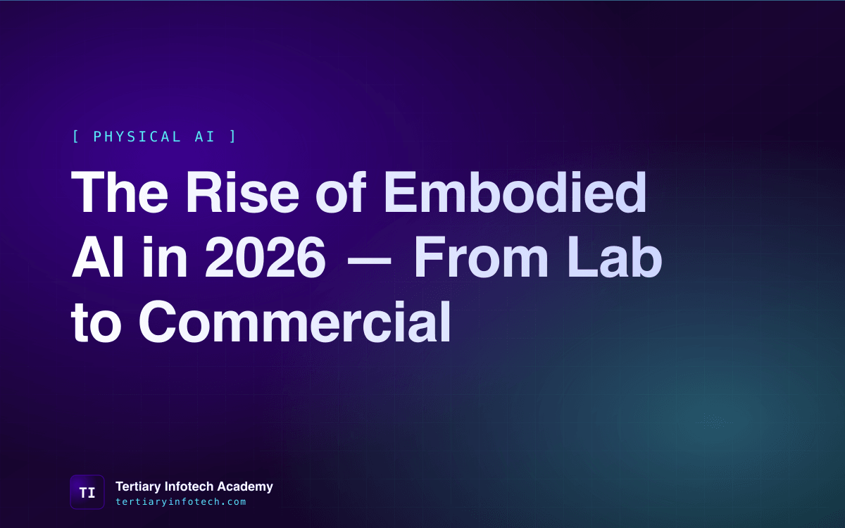 The Rise of Embodied AI in 2026 — From Lab to Commercial
