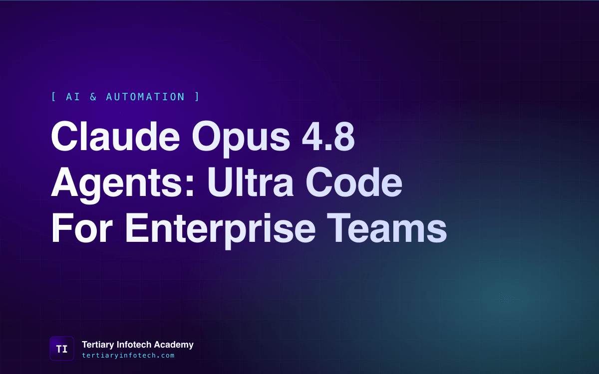 Claude Opus 4.8 Agents: Ultra Code for Enterprise Teams