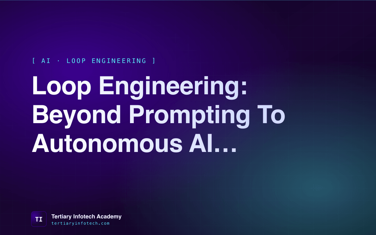 Loop Engineering: Beyond Prompting to Autonomous AI Workflows