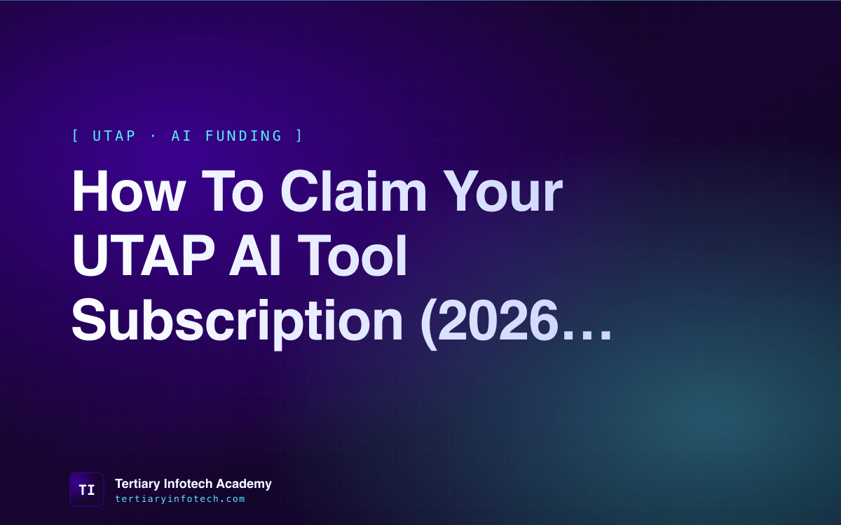 How to Claim Your UTAP AI Tool Subscription (2026 Guide)