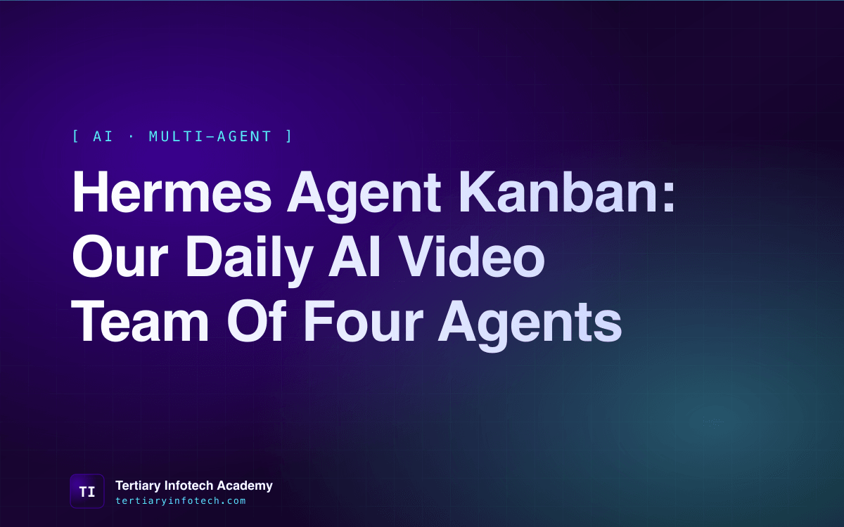 Hermes Agent Kanban: Our Daily AI Video Team of Four Agents