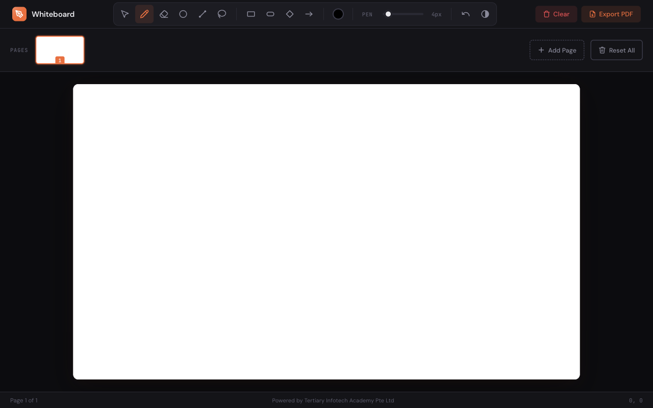 Whiteboard screenshot